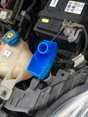 Funnel for windscreen washer