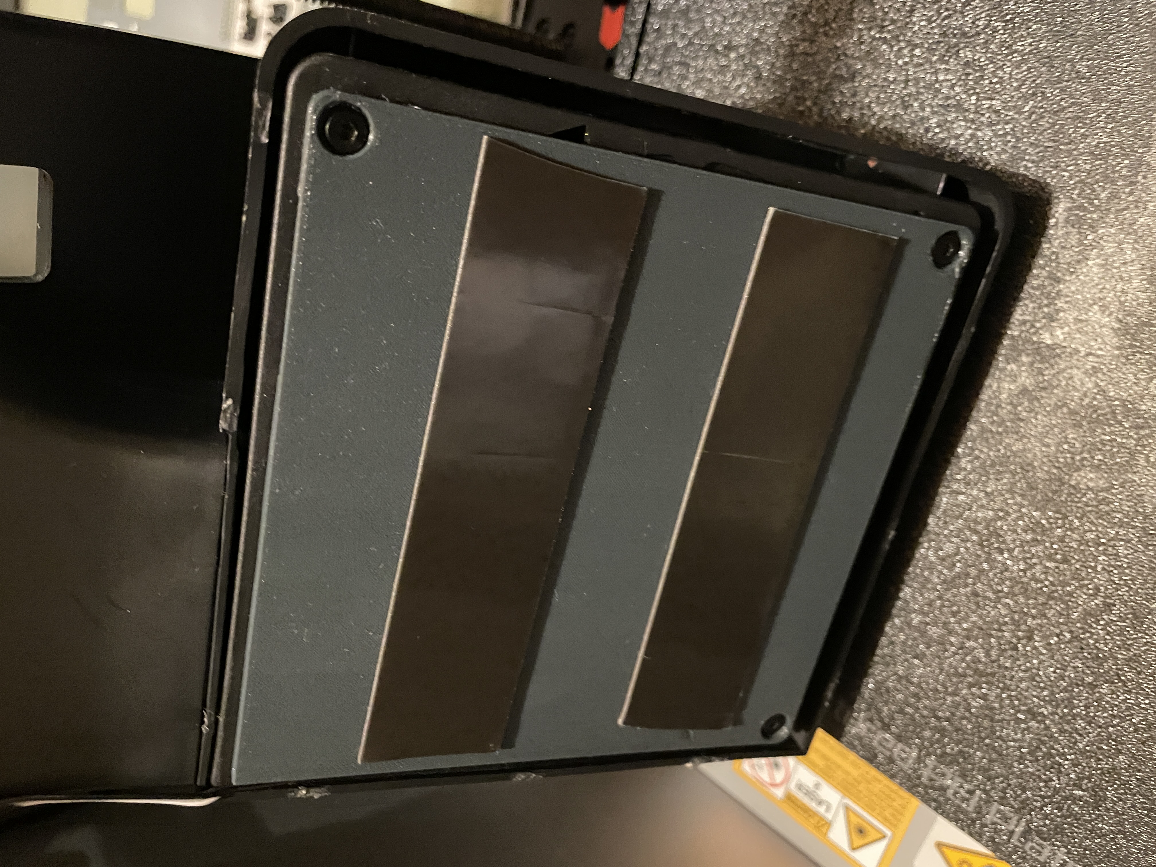 Bambu Lab X1/X1C Auxiliary Fan Backing Plate
