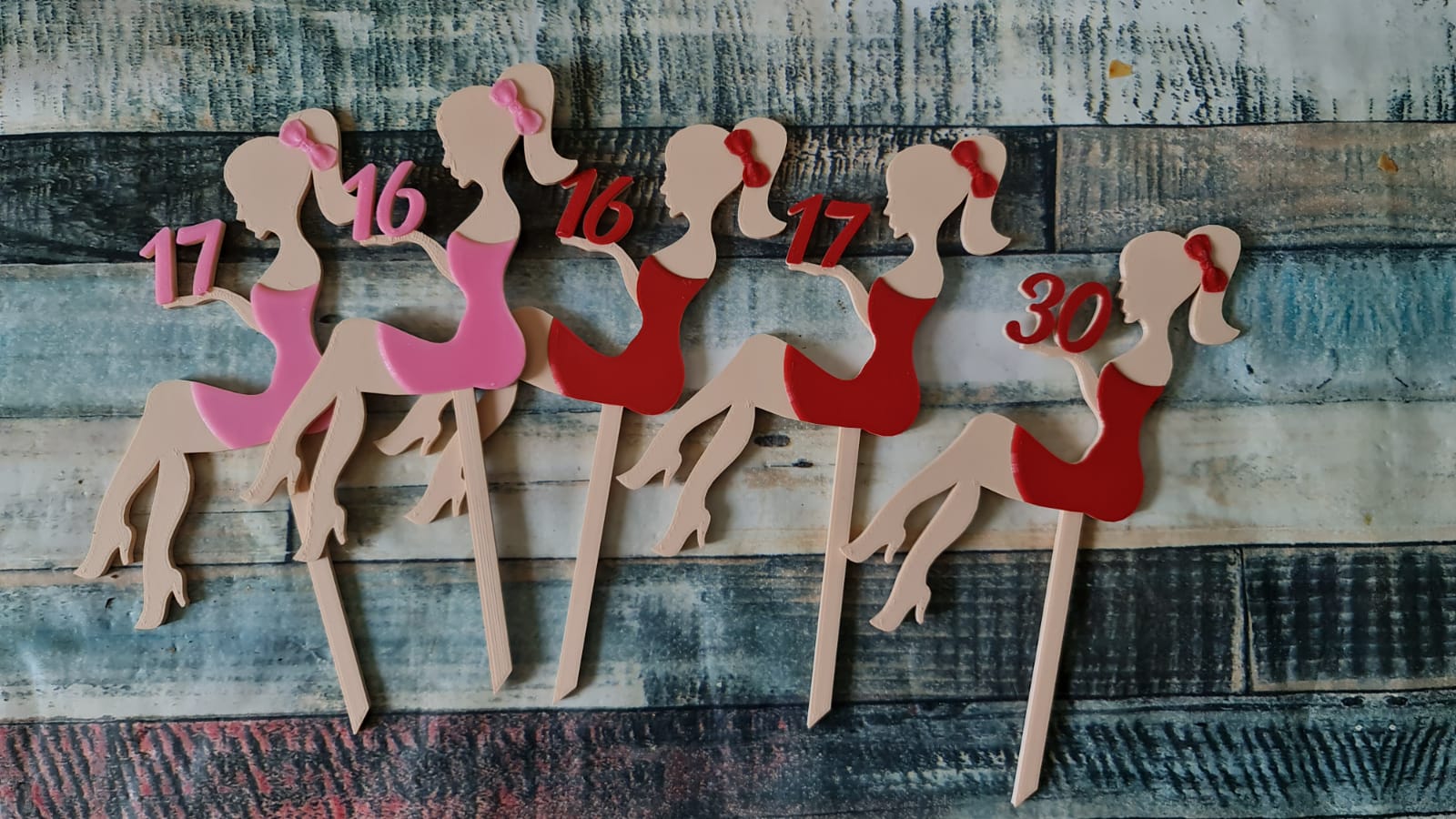 Girl Cake Topper