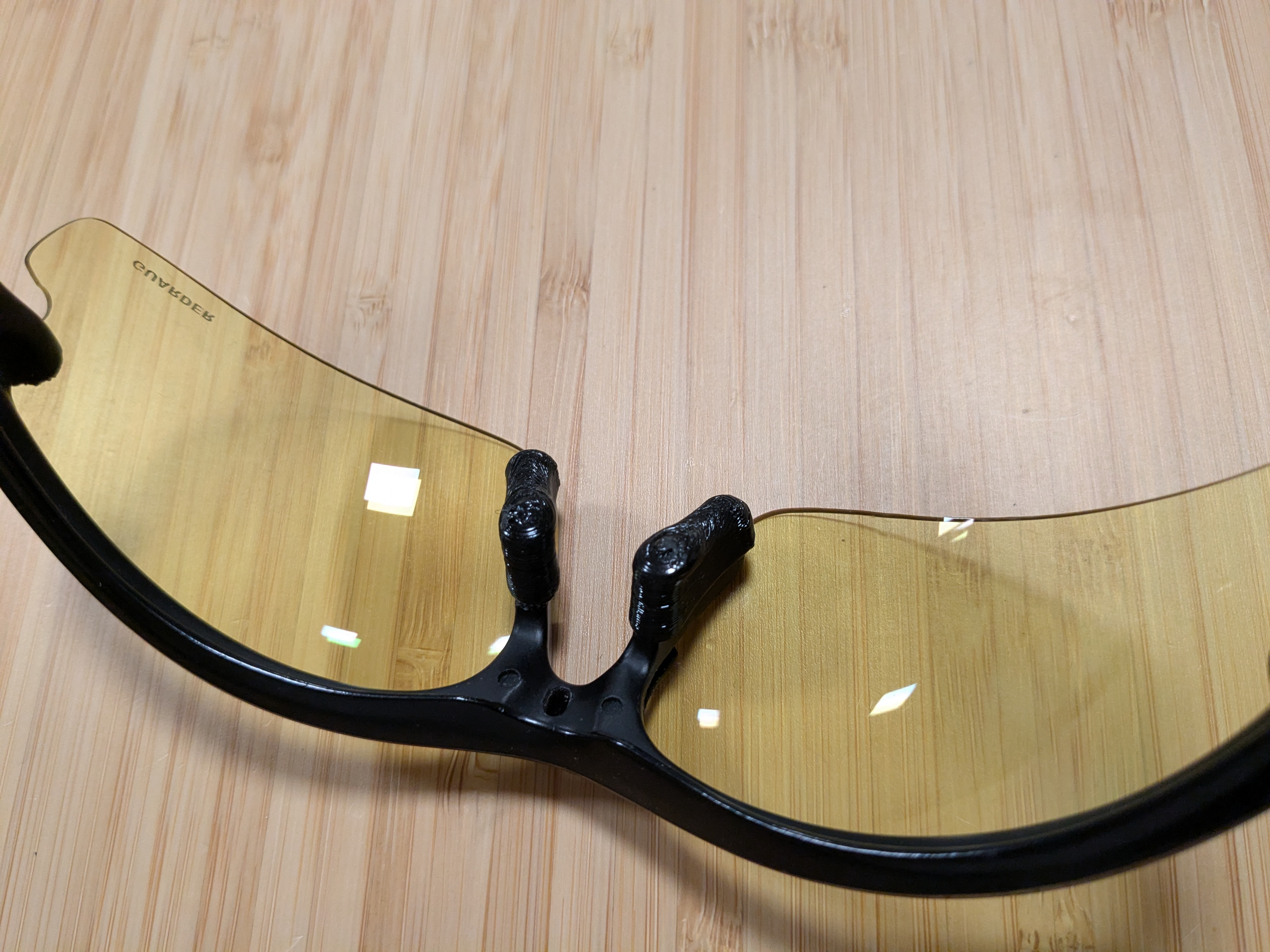 Goggles nose pads