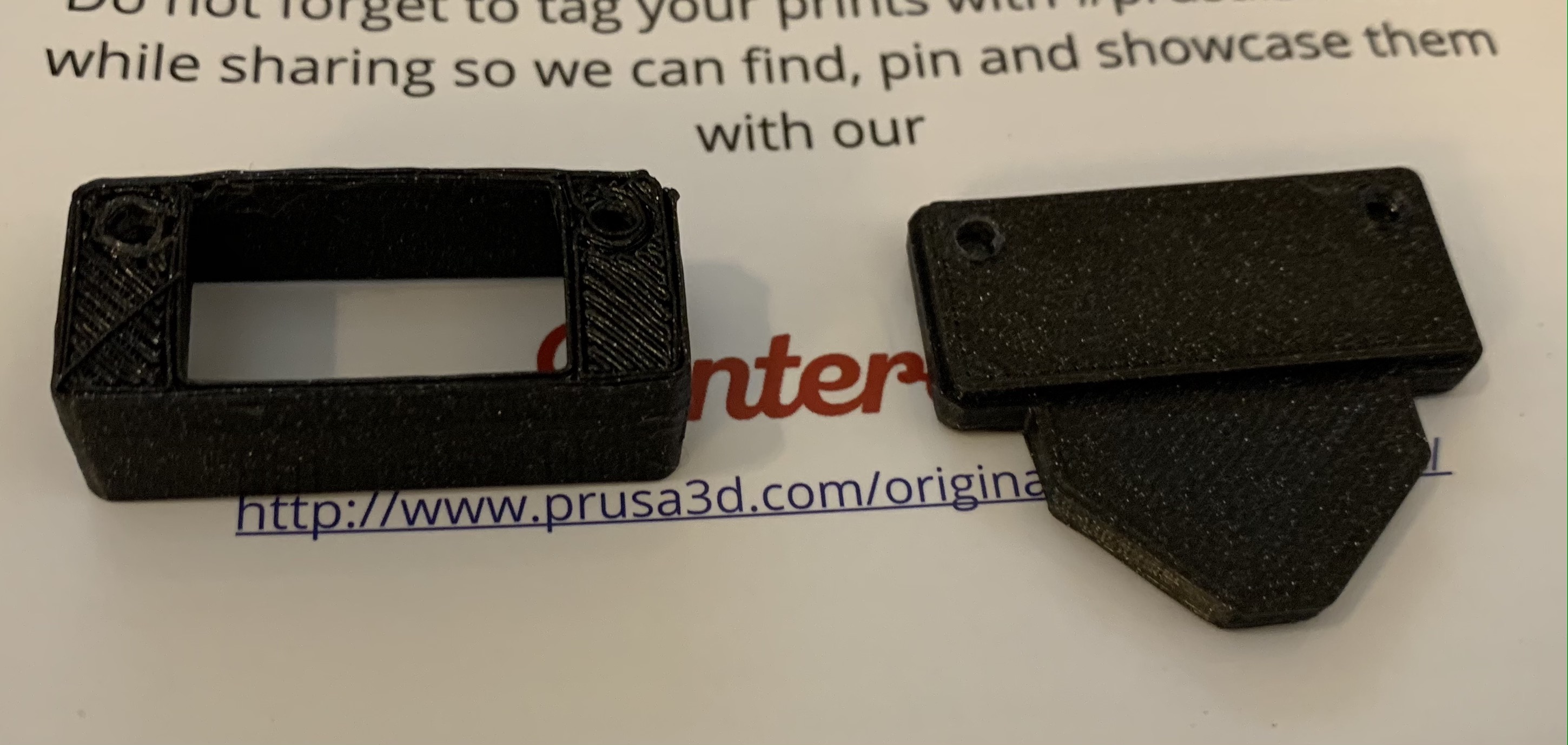 Miniatura 2 do modelo 3D Mini Voltmeter Enclosure