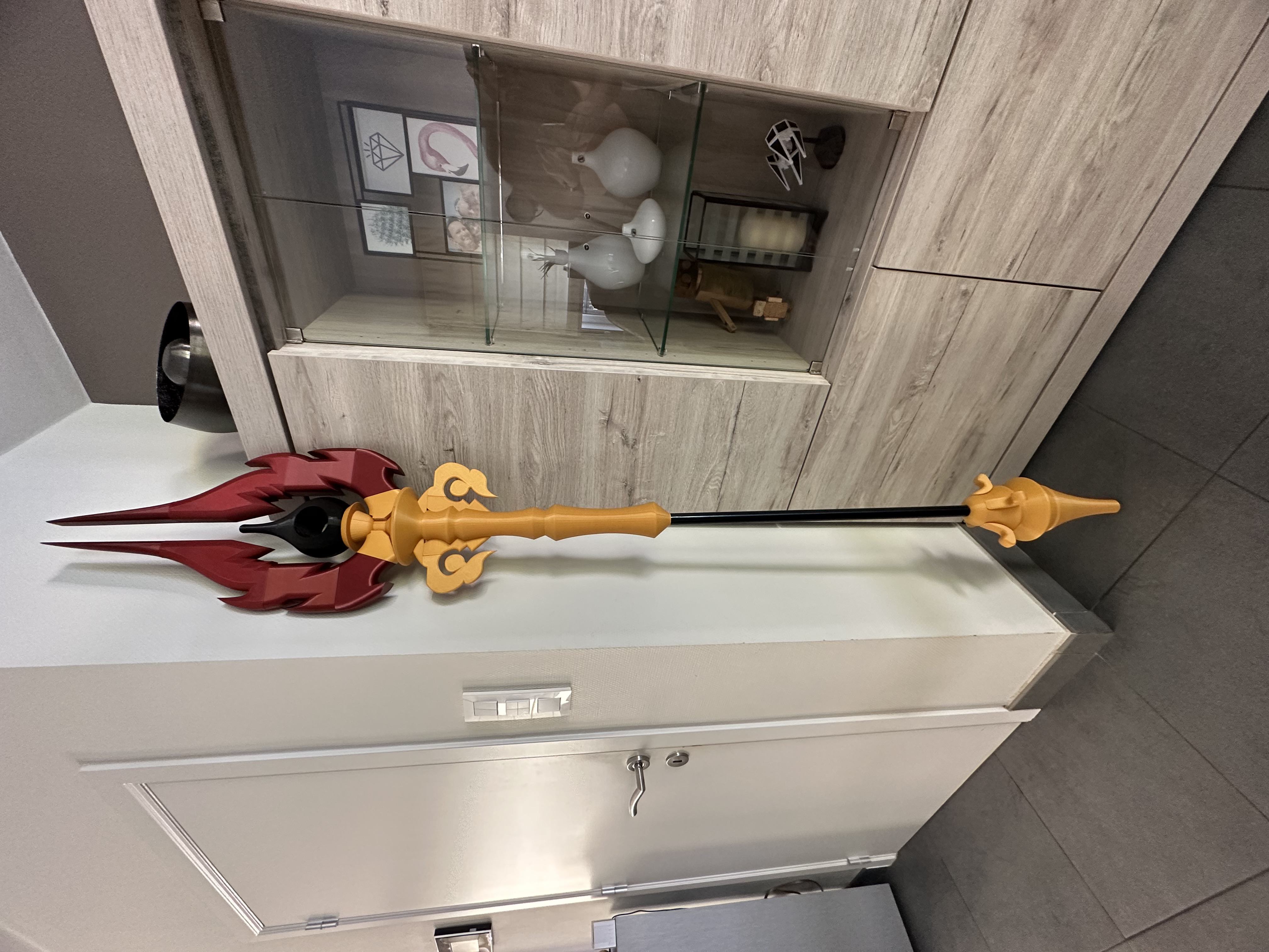 Staff of Homa Genshin Impact - Life-size