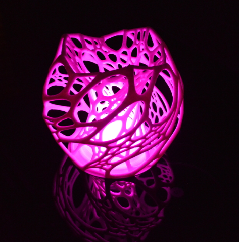 Miniatura 2 do modelo 3D Cellular Lamp diffuser