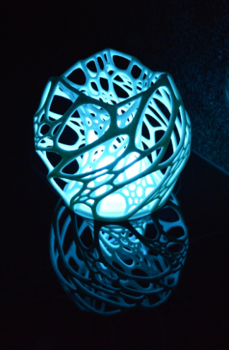 Miniatura 3 do modelo 3D Cellular Lamp diffuser