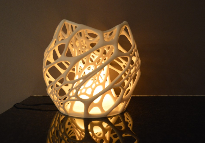 Miniatura 4 do modelo 3D Cellular Lamp diffuser
