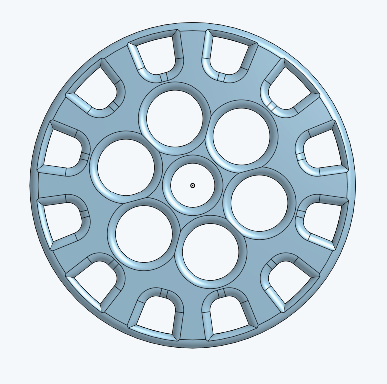 spool centre for normal filament spools