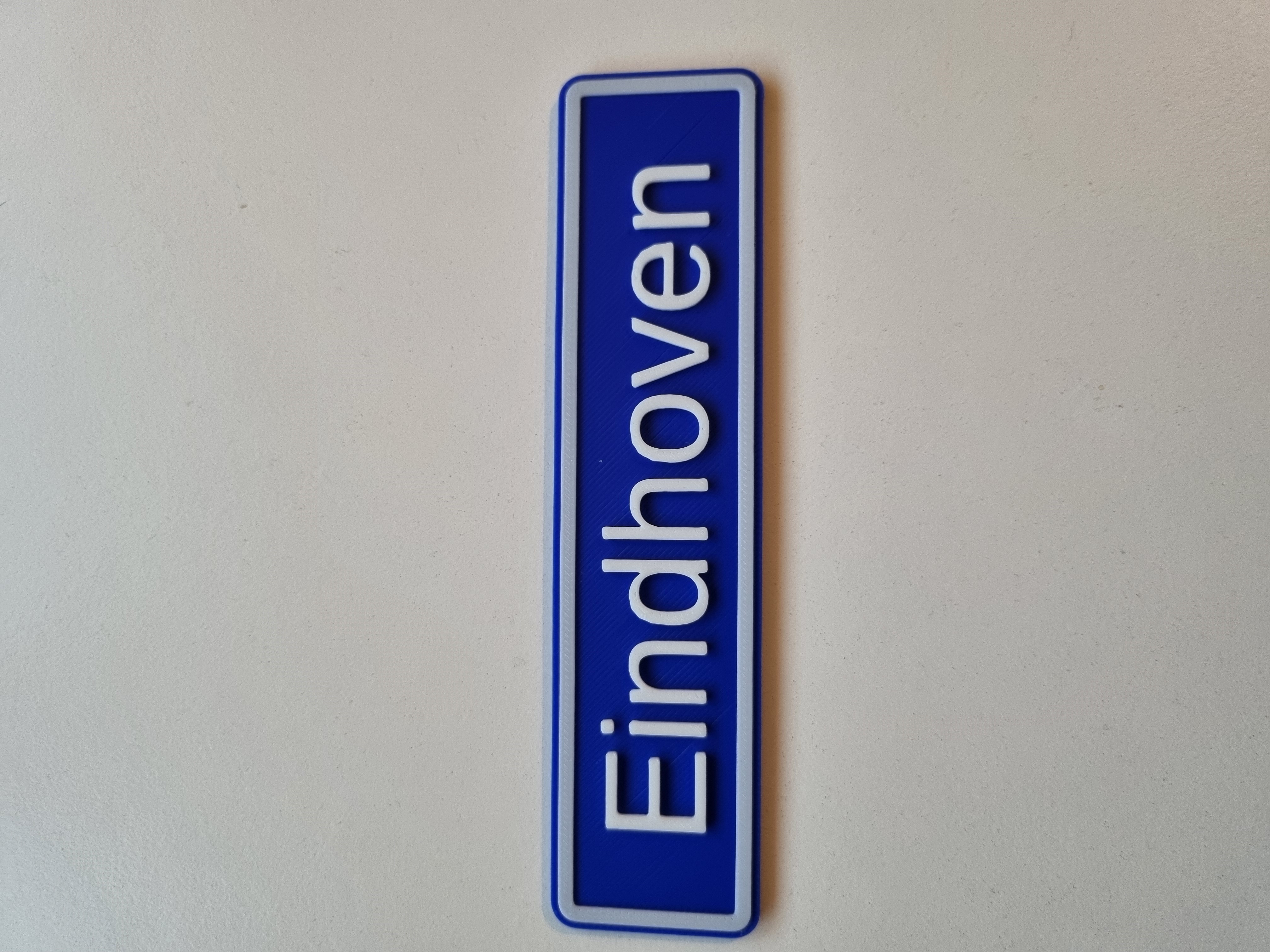 Eindhoven city sign