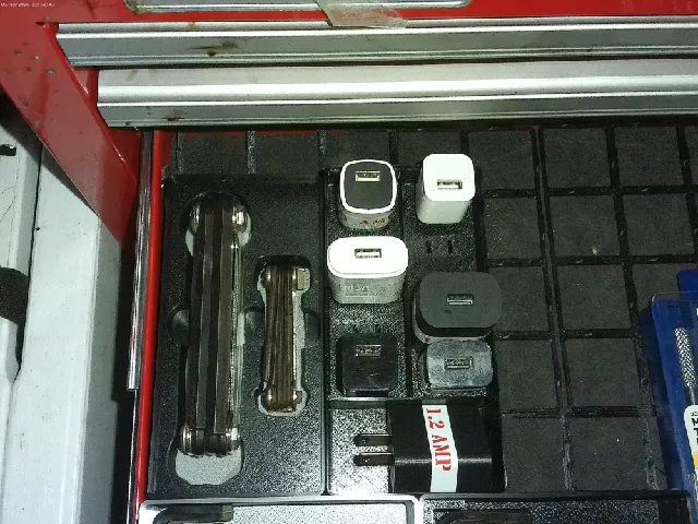 10 Slot Wall Wart Holder