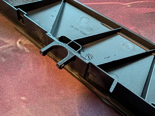 Logitech G710+ replacement hinge for wrist rest