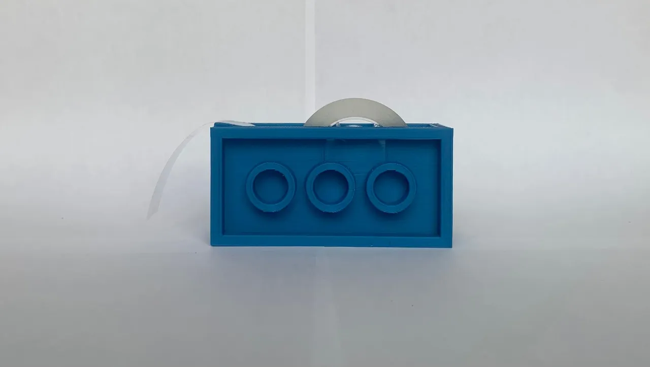 Building Block Desk Accessories : LEGO Tape Dispenser