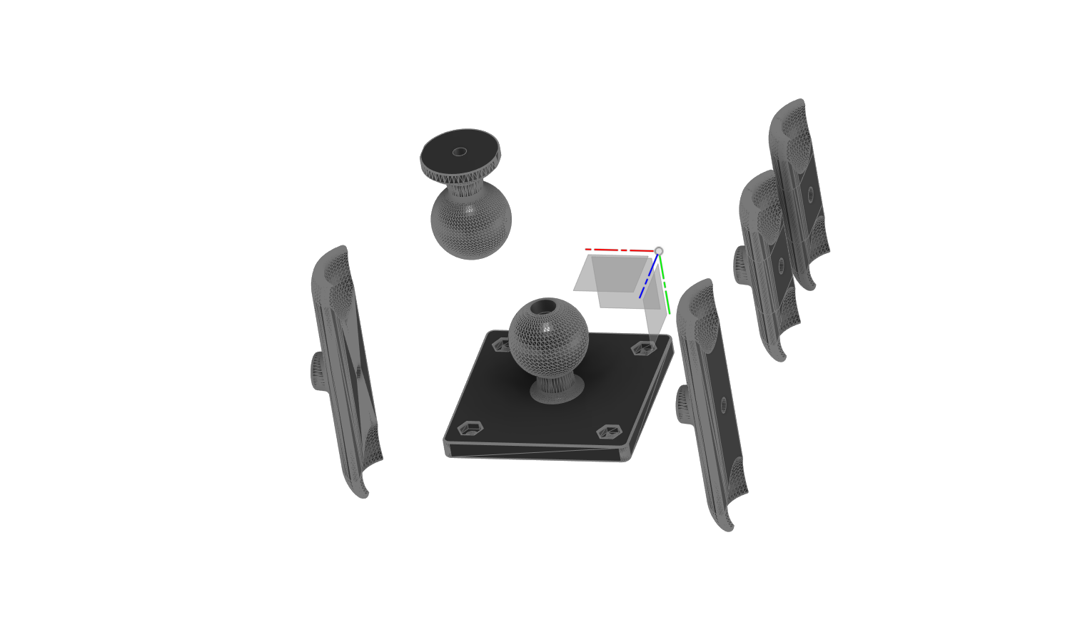 Ram Mount System By Armour3D Download Free STL Model Printables ddr-ram-module-on-craiyon
