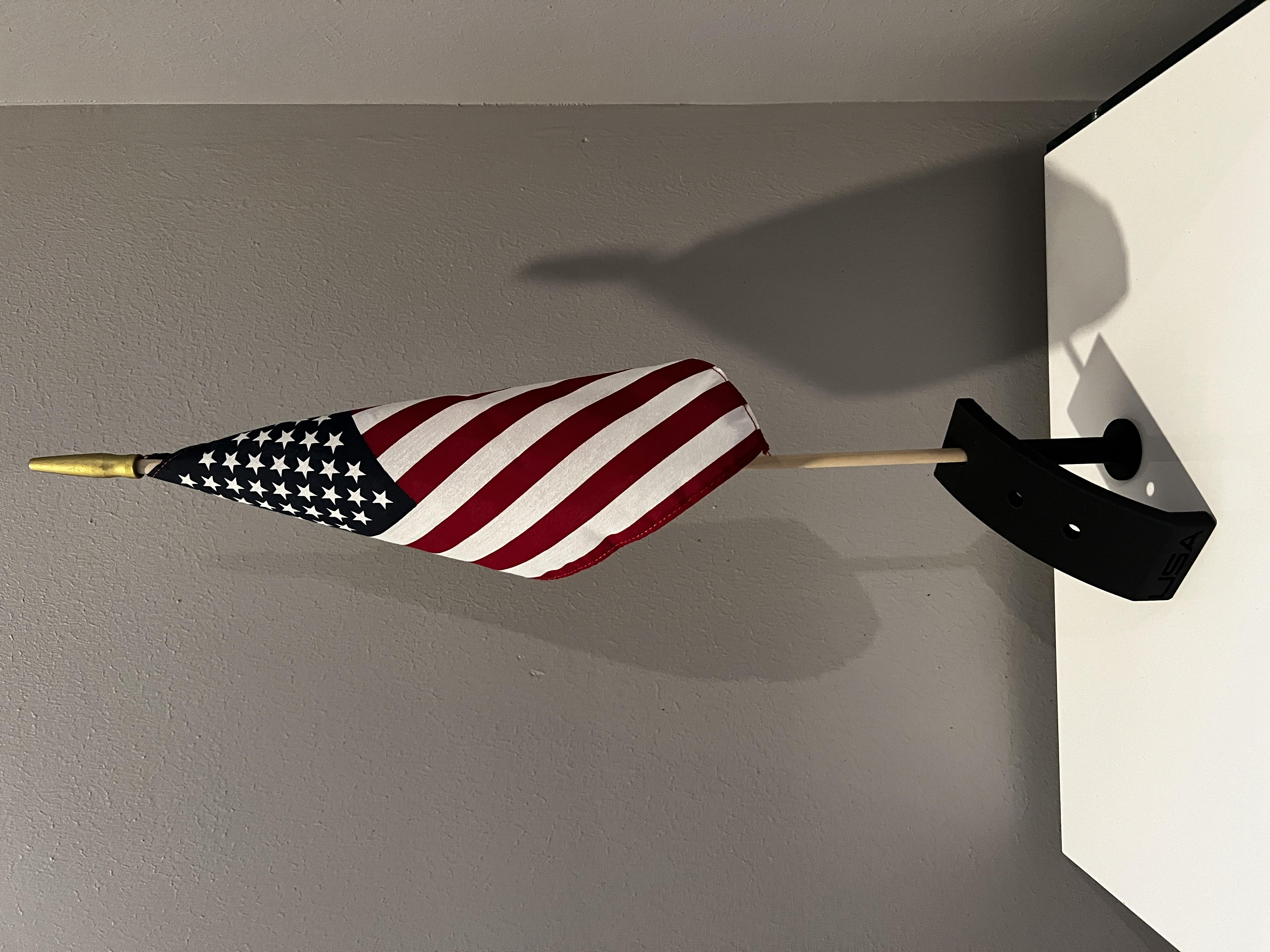 Flag Stand With USA and Without USA Name