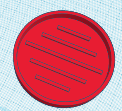 British pint glass coaster