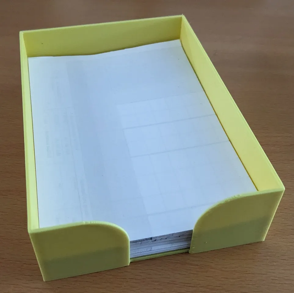 Din A6 Notebox by 6regor | Download free STL model | Printables.com