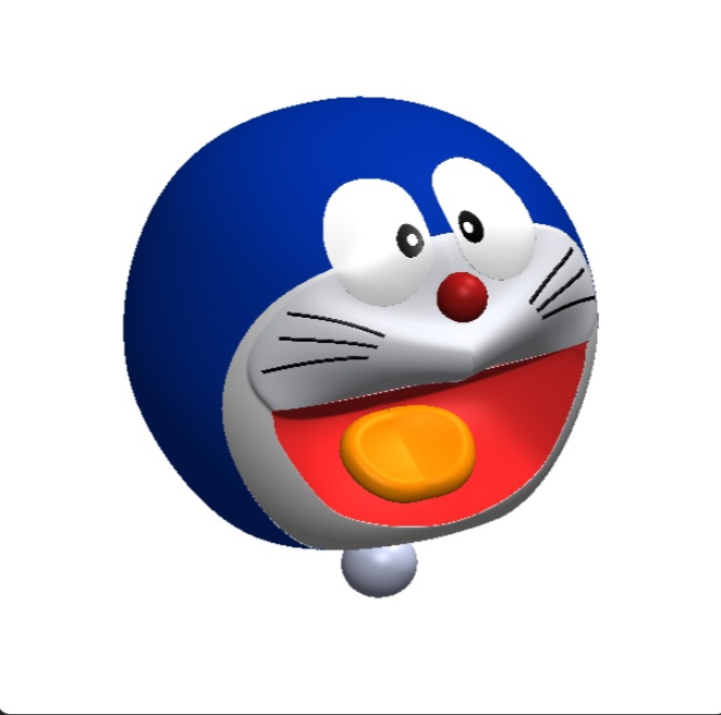Miniatura 3 do modelo 3D Doraemon