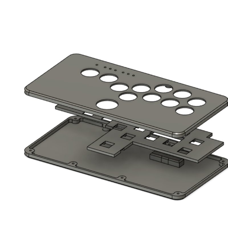 Snackbox Micro case by Alaa Saad Mansour | Download free STL model
