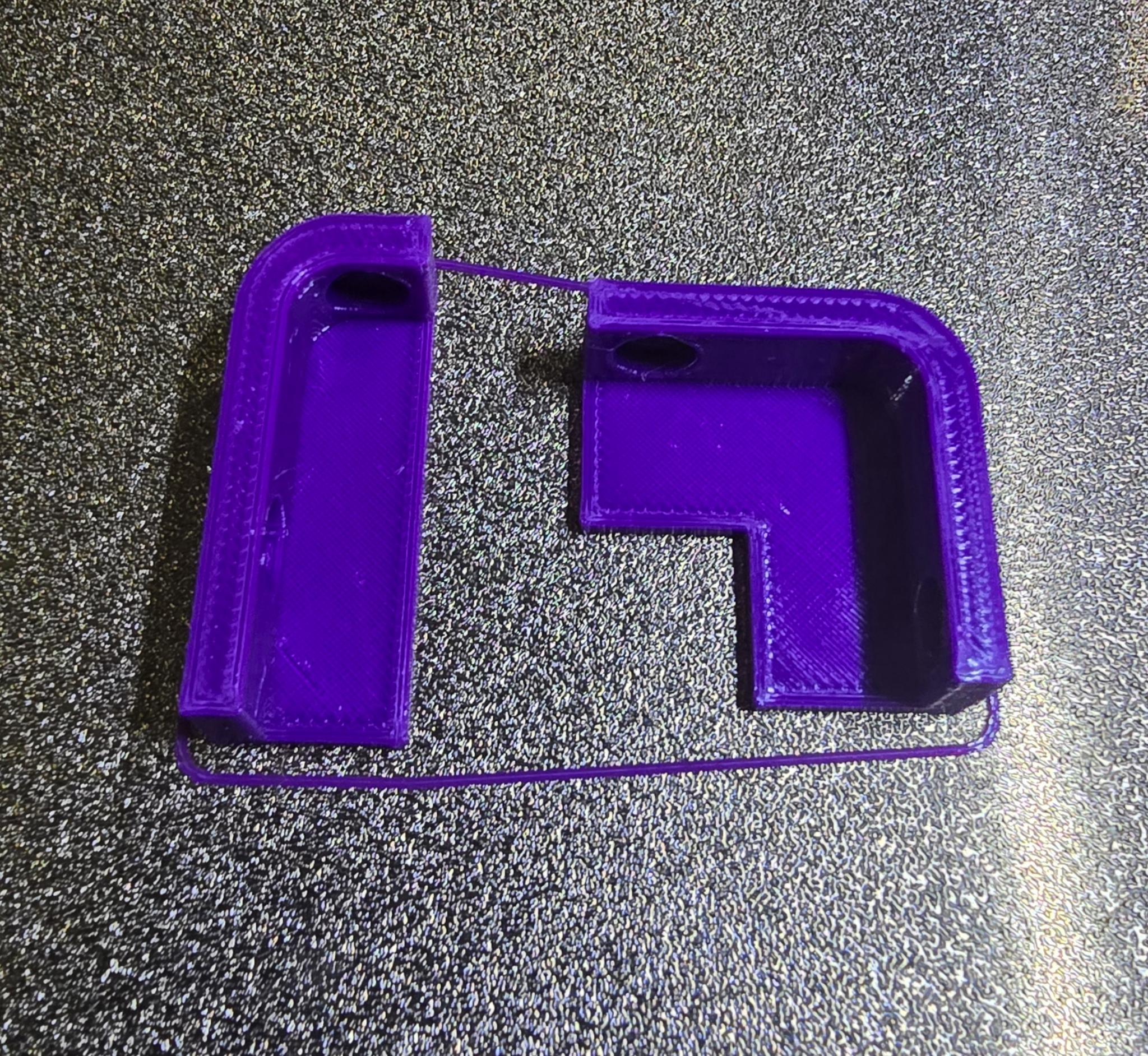 Magnetic Build Plate Corner Guides for Elegoo Neptune 3 Series (and other printers and build plates) 3D model thumbnail