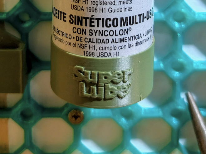 Multiboard SuperLube Holder / Linar Insert Adapter