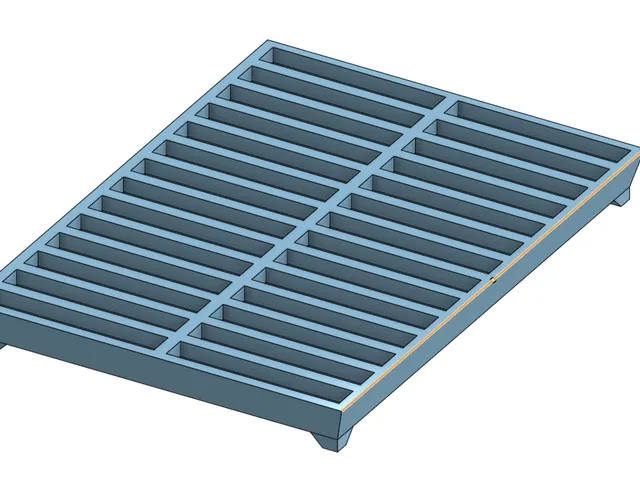 Long ice tray
