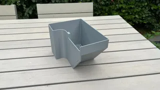 Bambu Lab - MAGNETIC Purge/Flush/Poop bucket for X1, X1C and P1P - 5x5 mm magnet - 125mm deep
