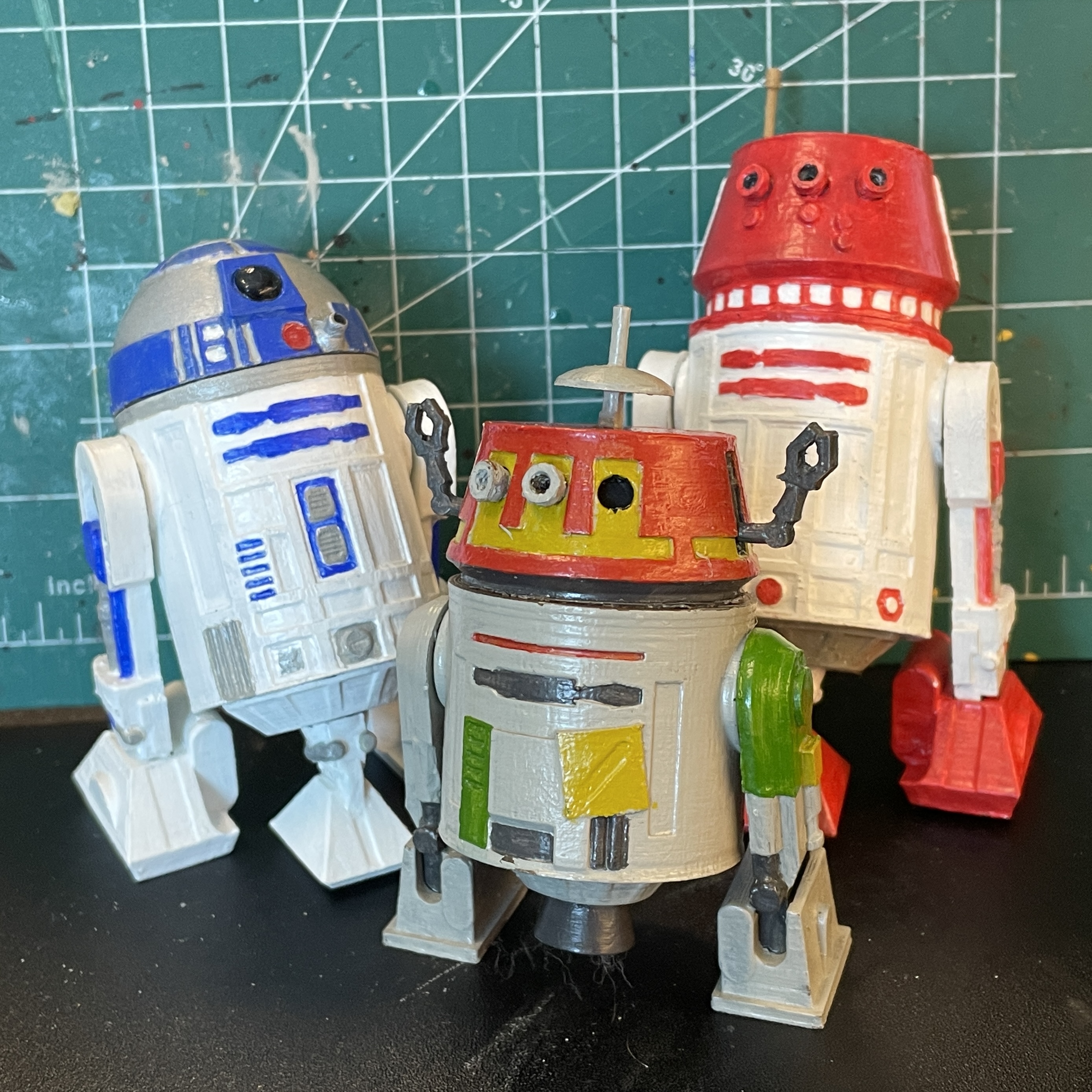 R and C Series Astromech Droids (Star Wars Black Series) - 1:12 scale
