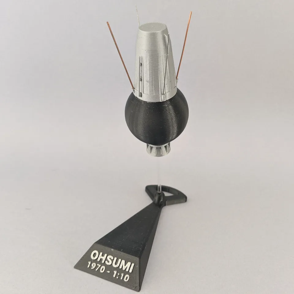 Ohsumi satellite 1:10 model by Valentin | Download free STL model