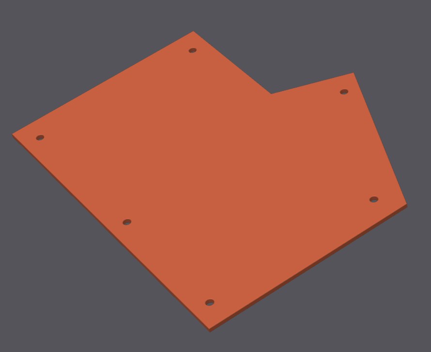 glove80 mounting plate (Read description)