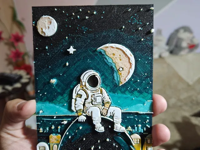 Our First Astronaut - Hueforge