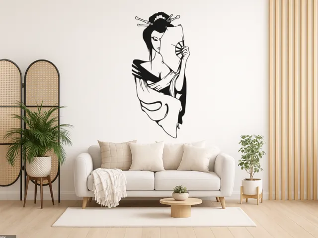 WallArt - Japan Geisha