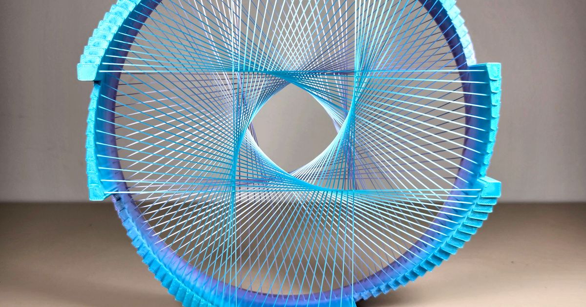 Layers String Art by 3DPrintBunny | Download free STL model ...