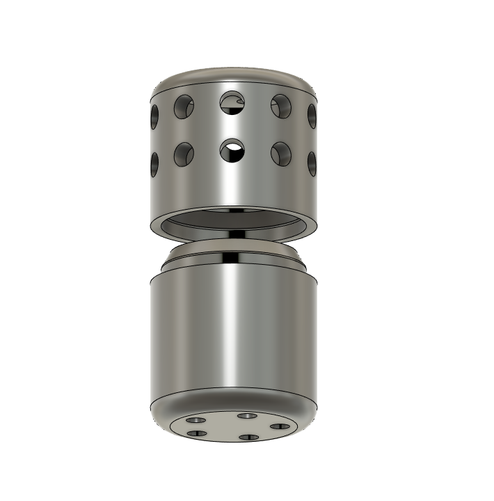 Reusable Dessicant Filter Insert For Portable PCP Compressor
