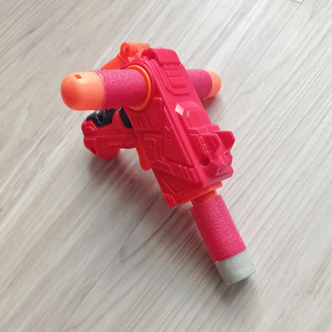 X Shot Micro Mod HalfMega Mod for X-Shot Micro by foam.blasted | Download free STL model ...