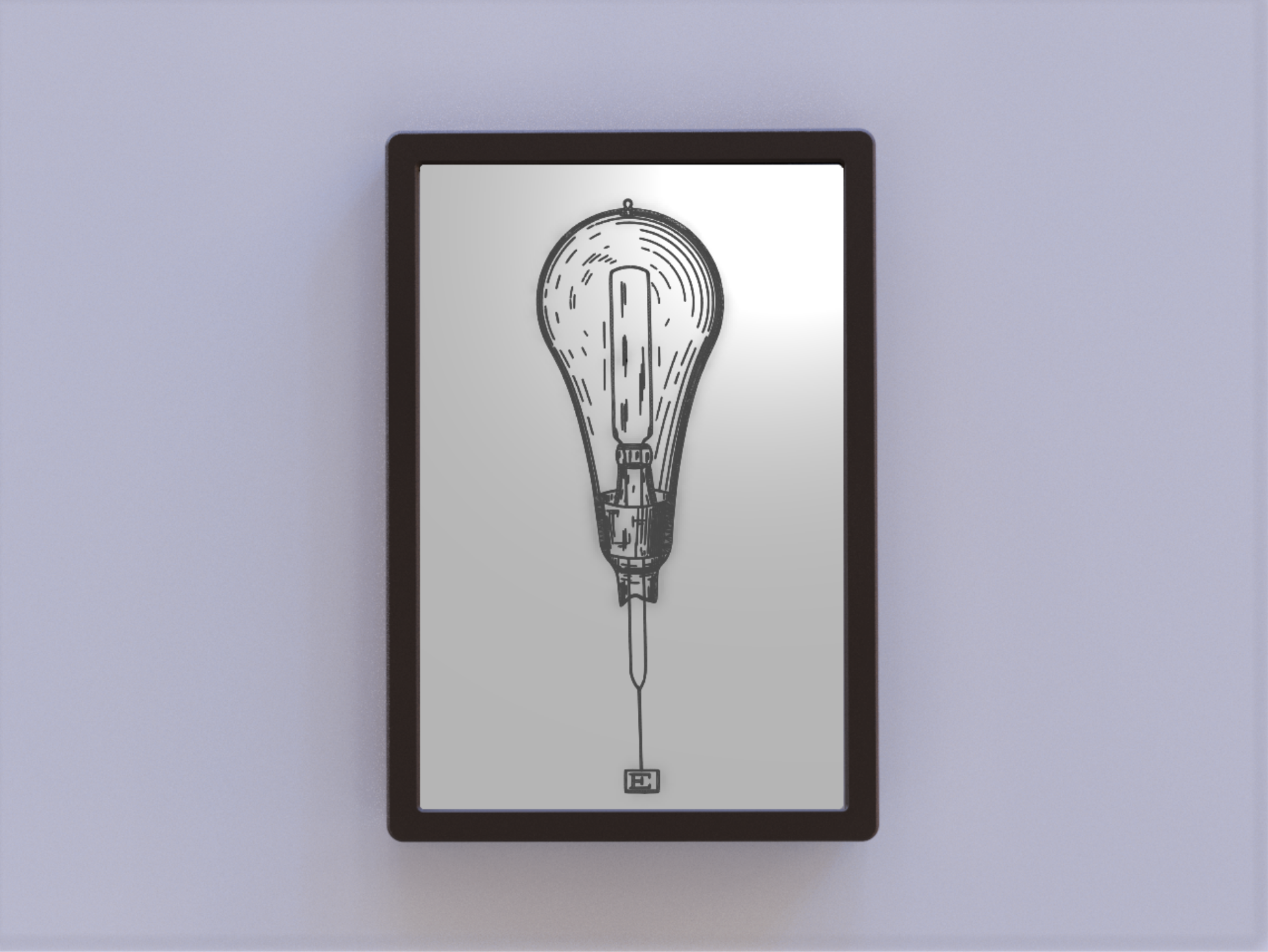 Edison Light Bulb Patent Art