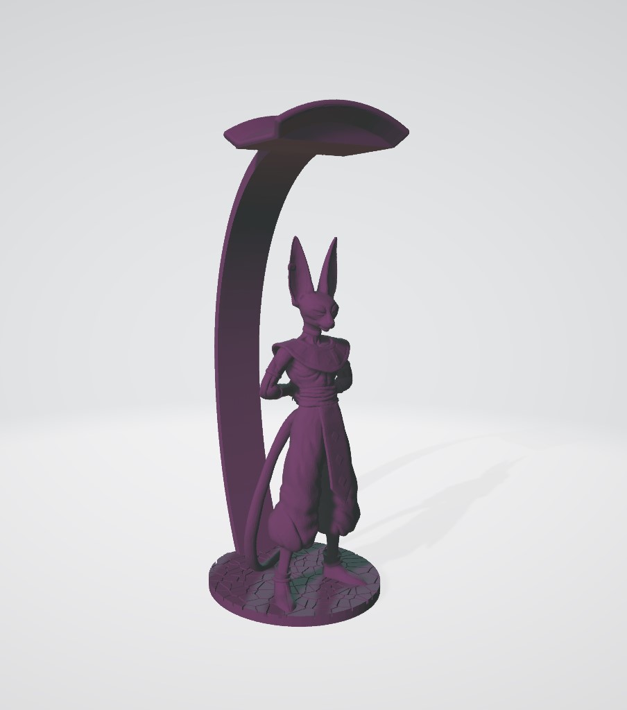 Beerus headphone stand