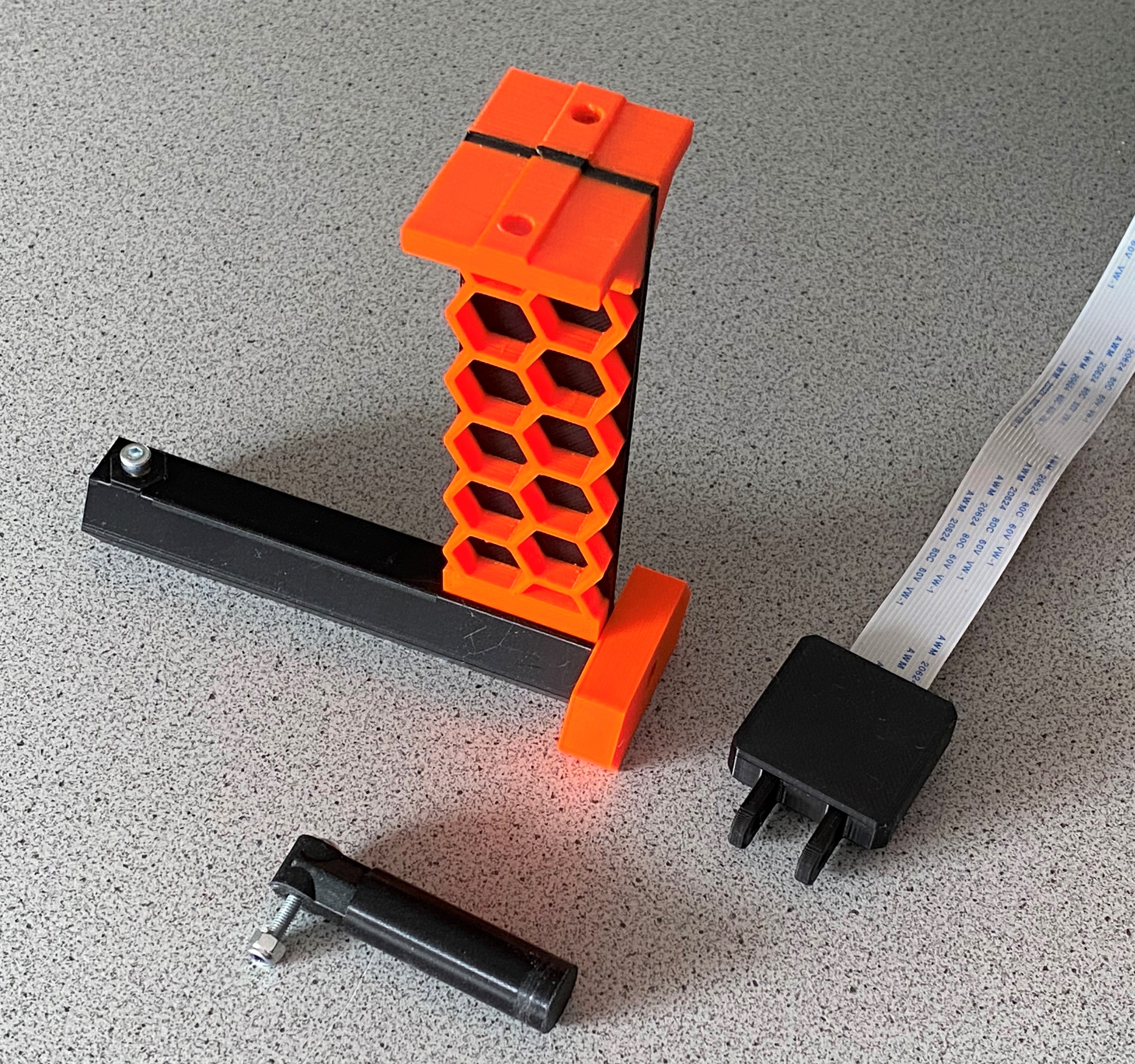 Miniatura 3 do modelo 3D MK4 Raspberry Pi Cam Rack & Mount