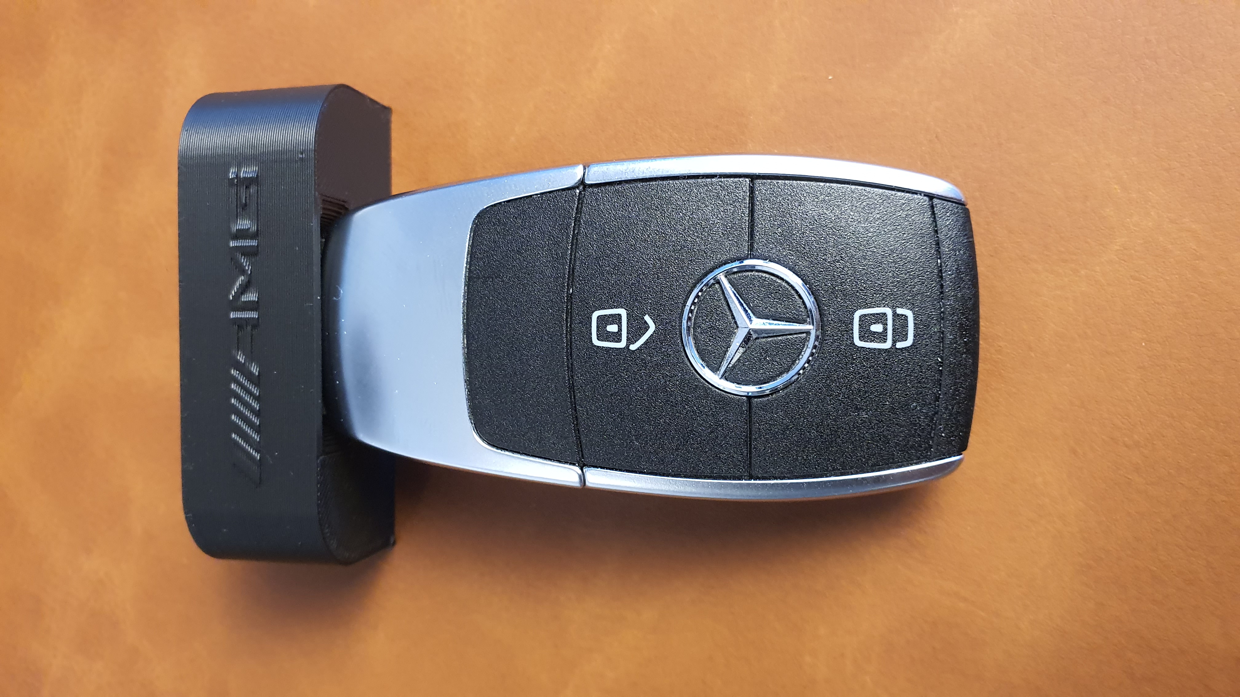Magnetic Mercedes Benz key fob holder V. 2.0