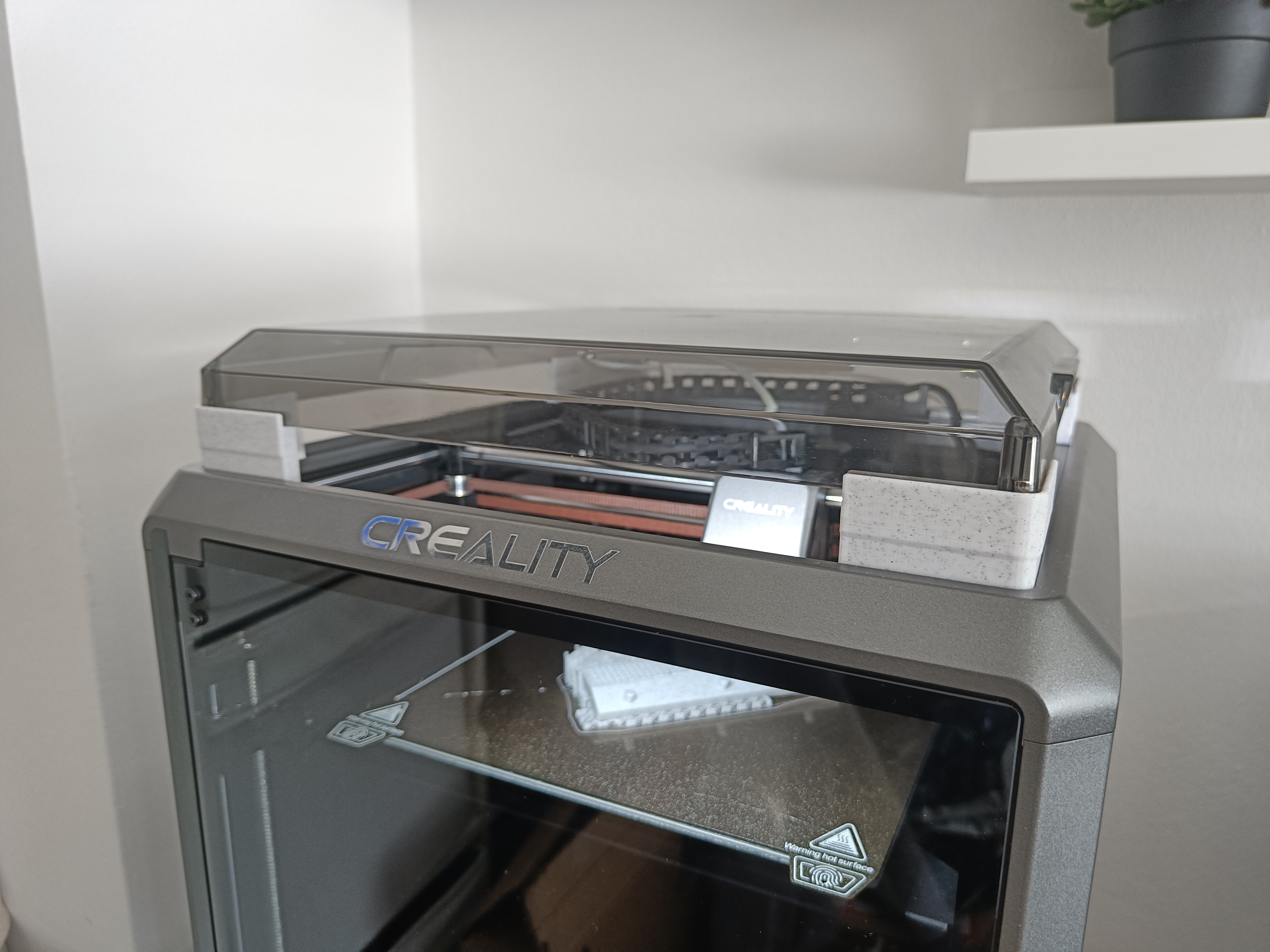 Miniatura 2 do modelo 3D Creality K1 Lid Riser