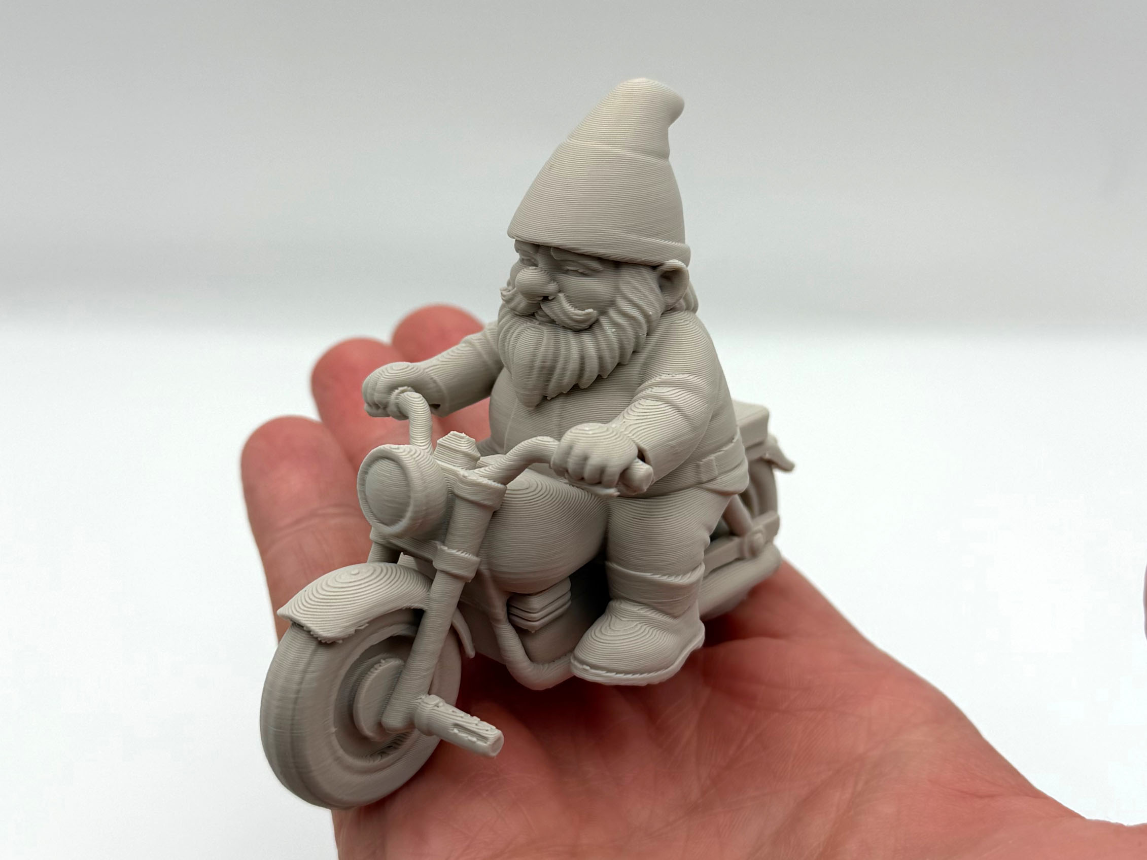 Motorcycle Garden Gnome