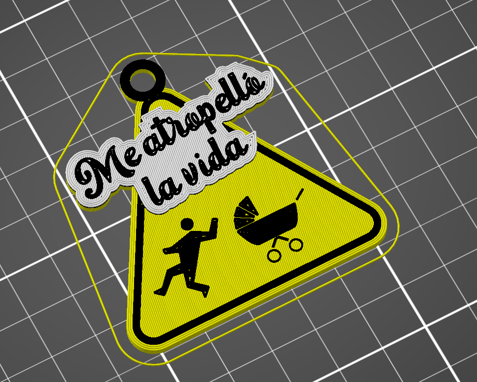 Llavero para padres primerizos | keychain for new parents
