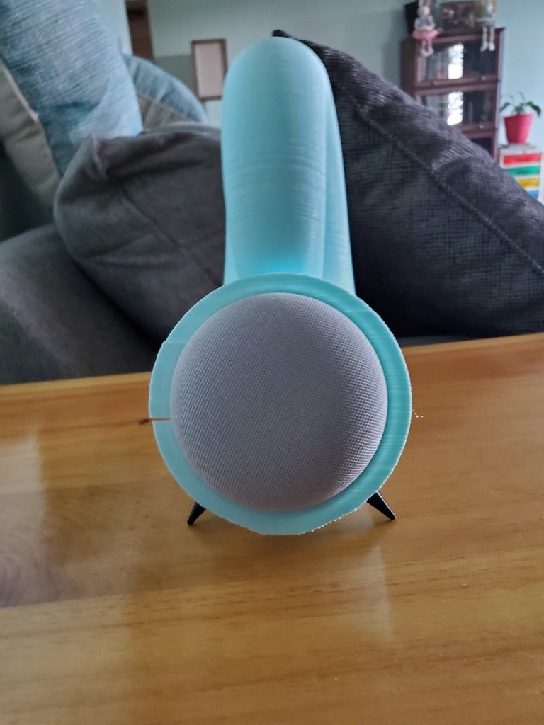 Miniatura 4 do modelo 3D Nautilus Shell Google Home Mini Holder