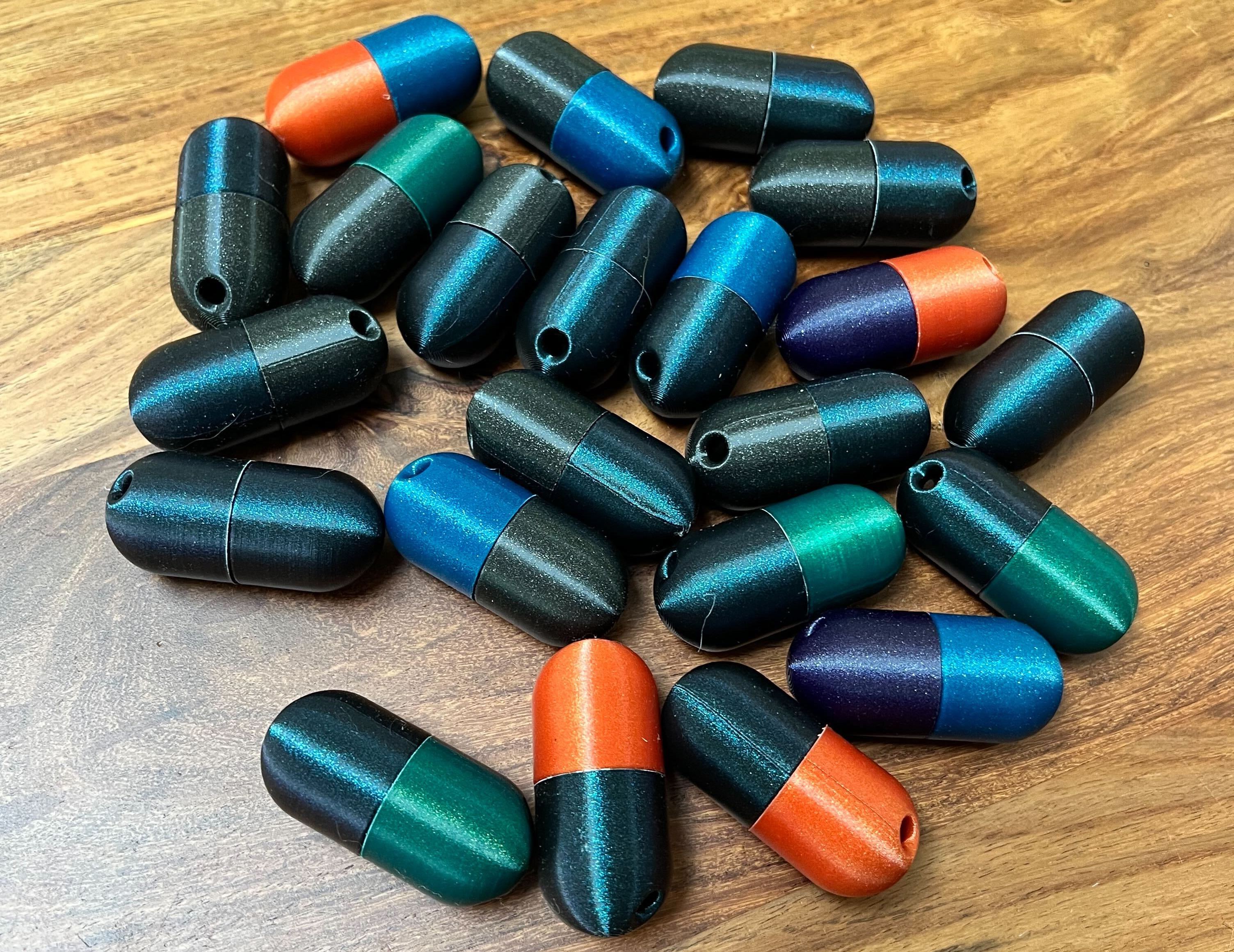 Pill Case Keychain