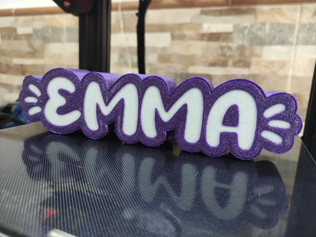 Emma name LED Lamp