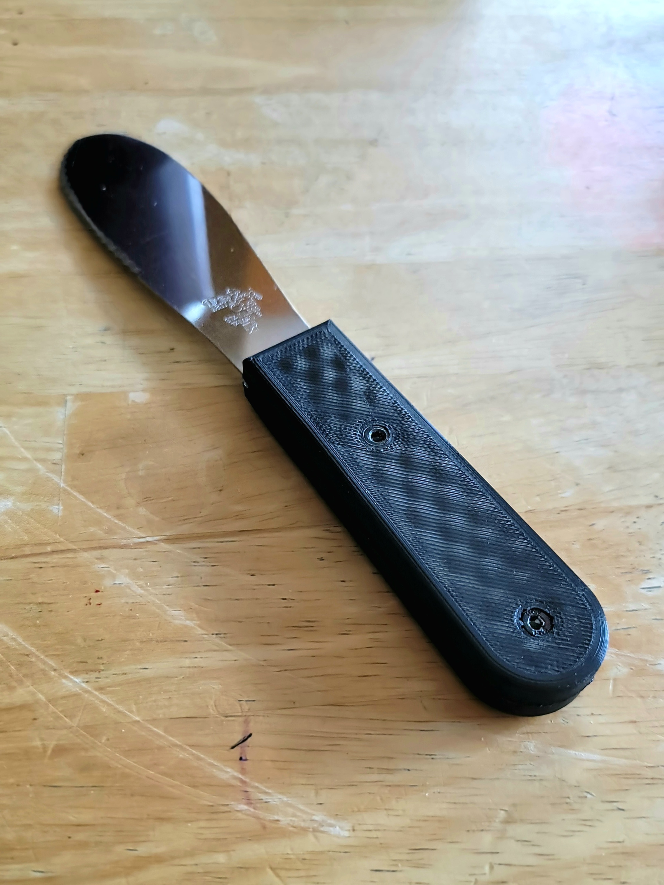 Butter Knife Handle by Rchildr1 Download free STL model