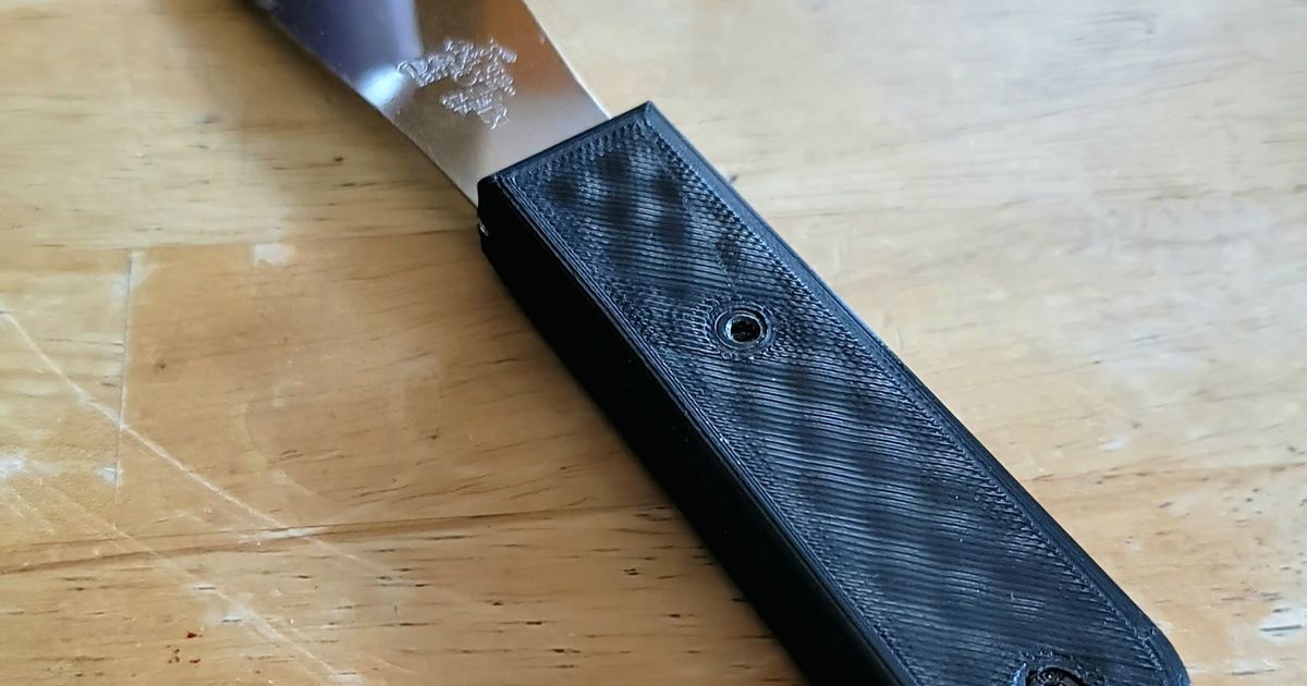 Butter Knife Handle by Rchildr1 Download free STL model