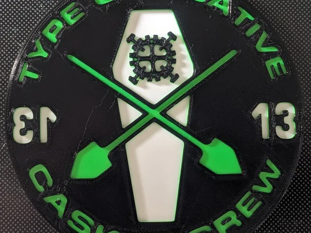 Type O Negative Casket Crew Coaster/Plaque