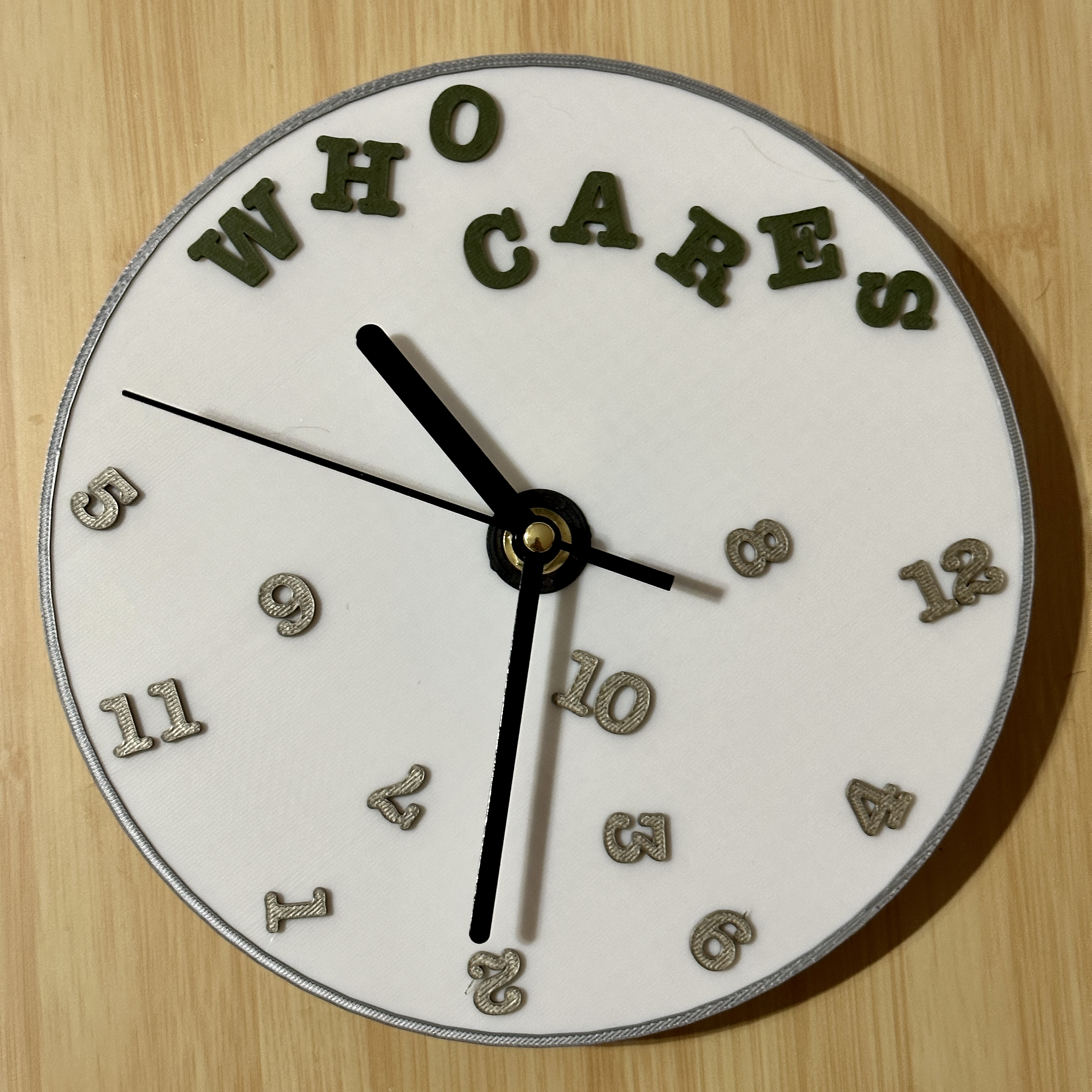 Retirement Wall Clock