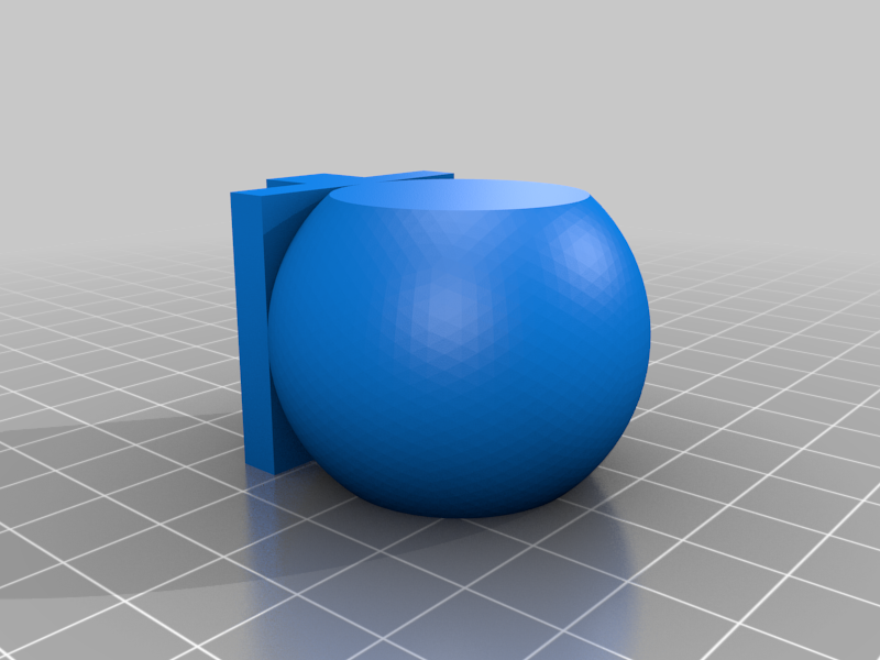 TPU foot for 3030 profile. Vibration dampening.