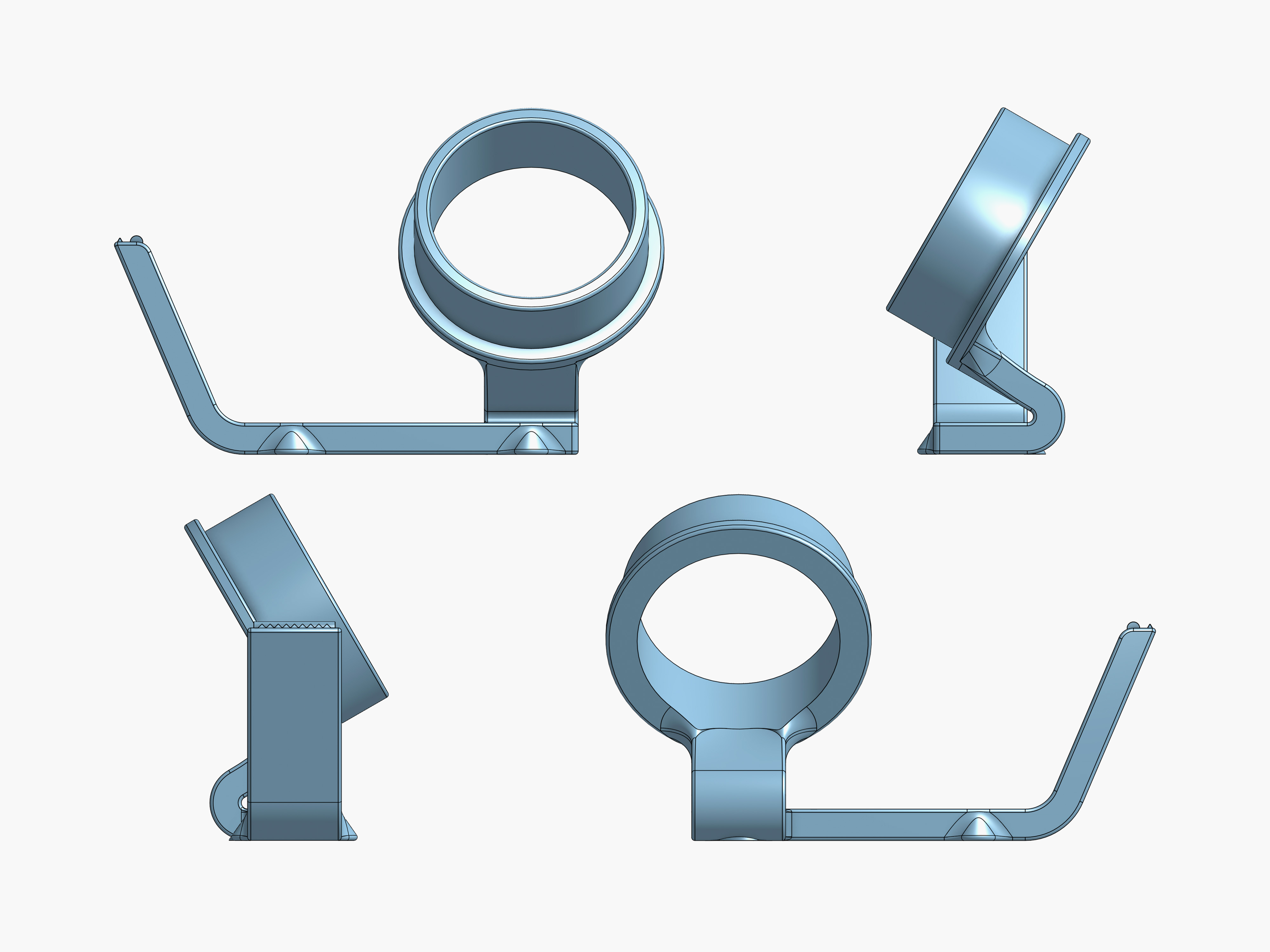 Minimalist Tape Dispenser by astrophage Download free STL model