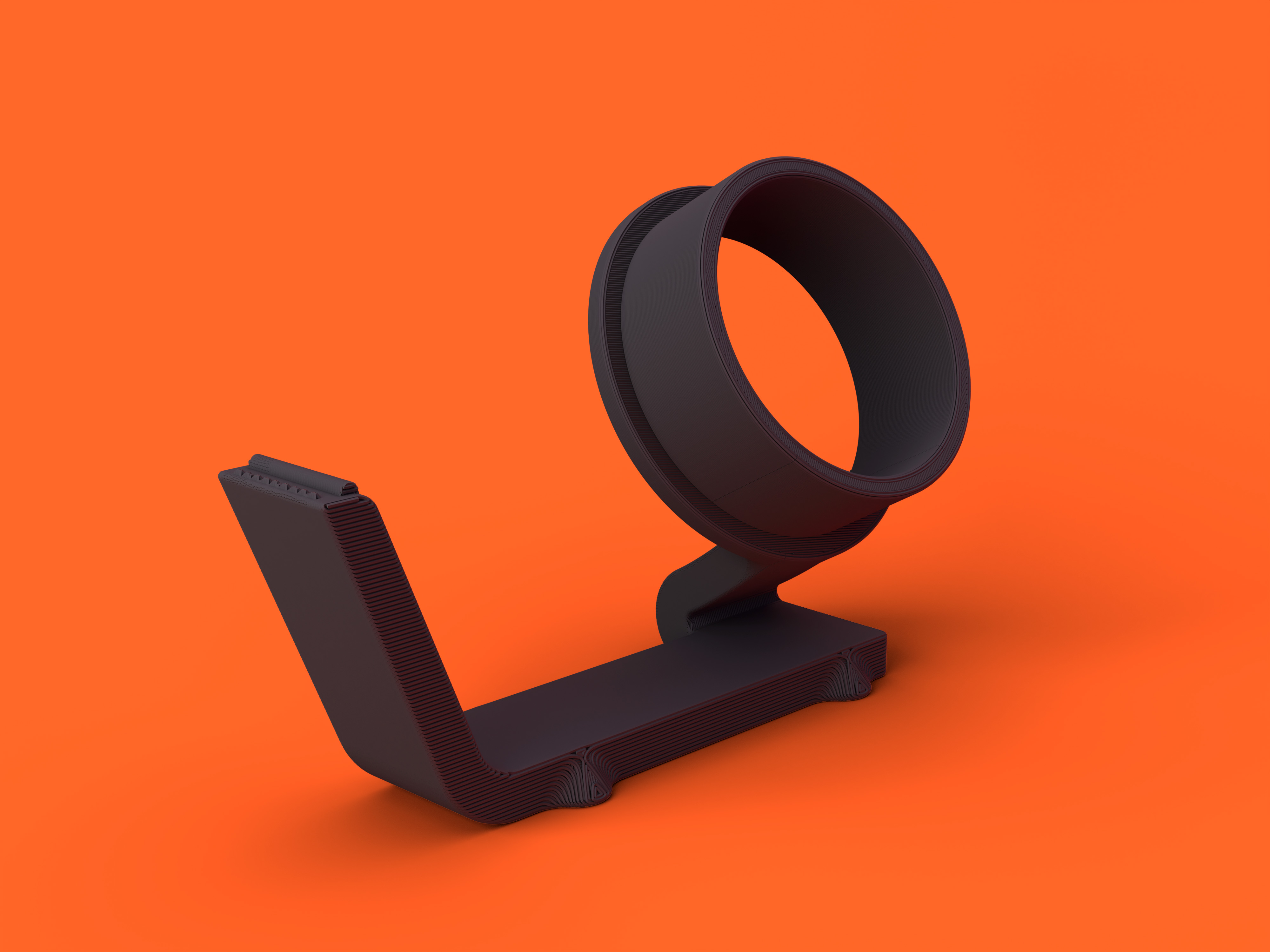 Minimalist Tape Dispenser (Updated) by astrophage Download free STL model