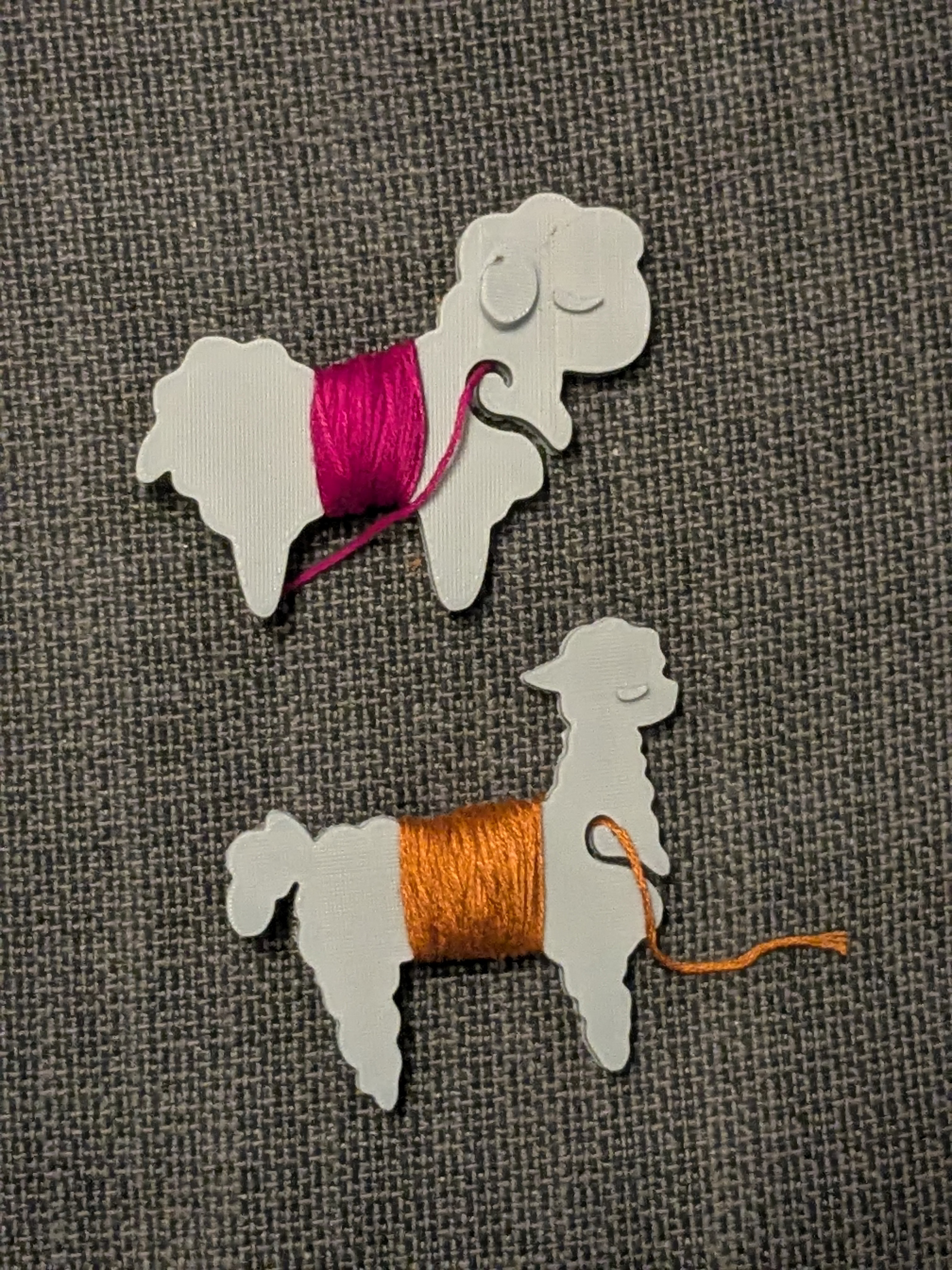 Sheep & Alpaca Floss Bobbin